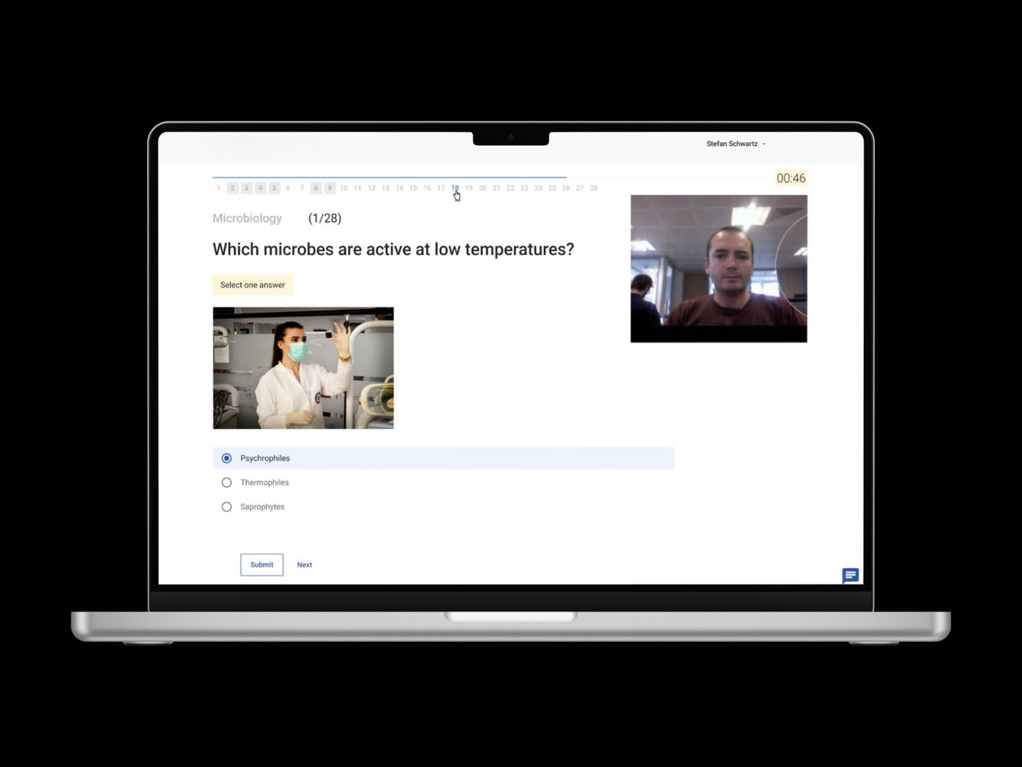 Online proctoring system
