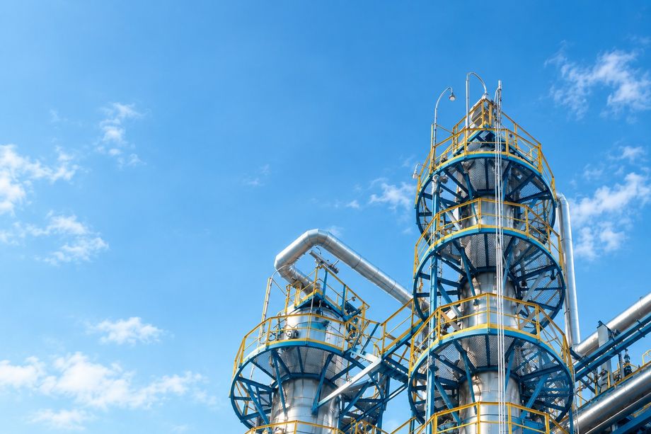 Corporate media portal for a petrochemical group